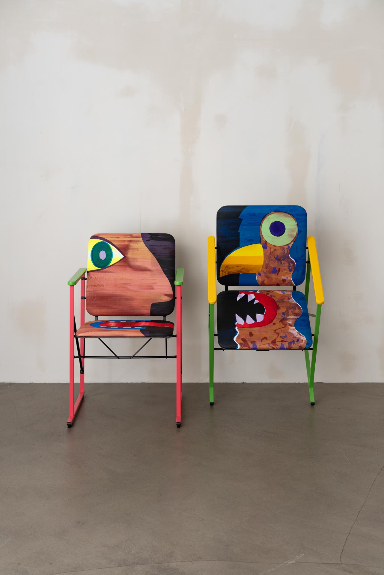 Christoph Hefti's chair design